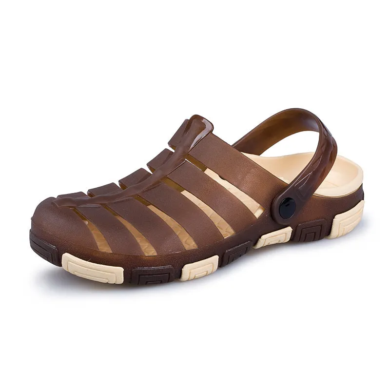 Silicone Transparent Clogs