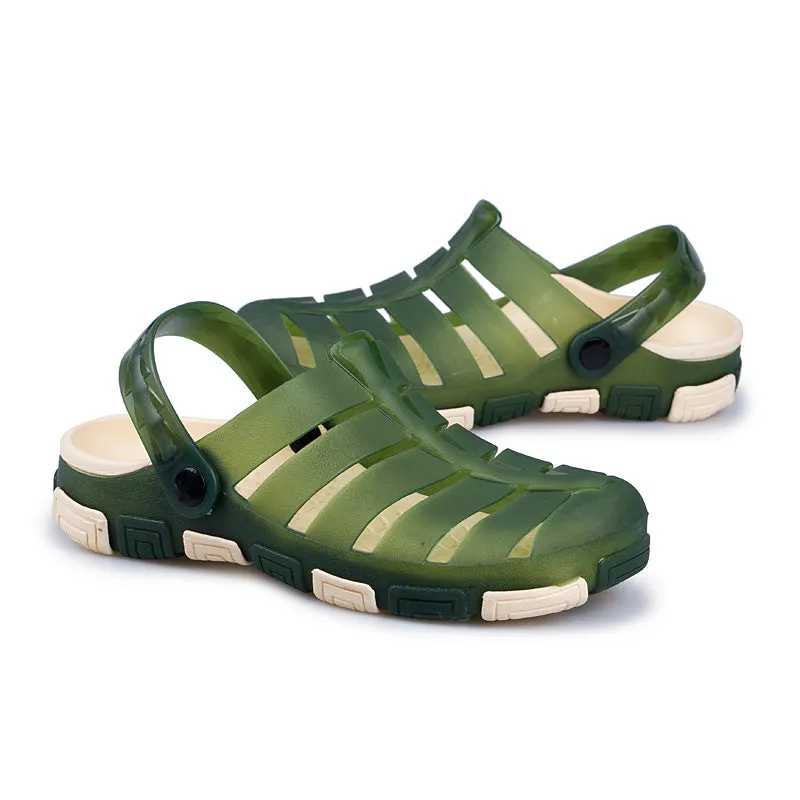 Silicone Transparent Clogs