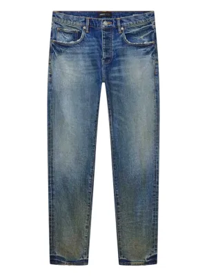 Skinny Cracked Bronze - Dk Indigo