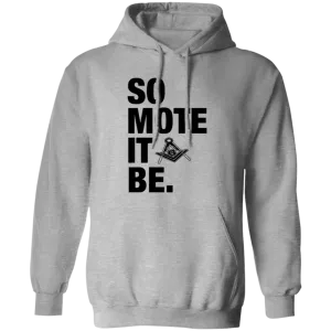 So Mote It Be Pullover Hoodie  (gray)