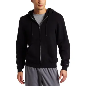 Soffe Mens Classic Zip Front Hooded Sweatshirt