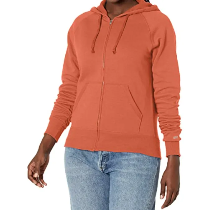 Soffe Womens Rugby Zip Hoodie
