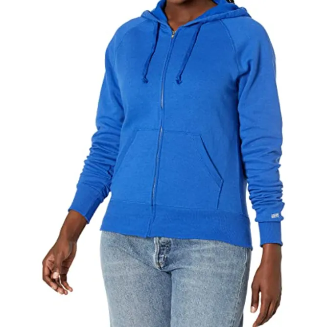 Soffe Womens Rugby Zip Hoodie