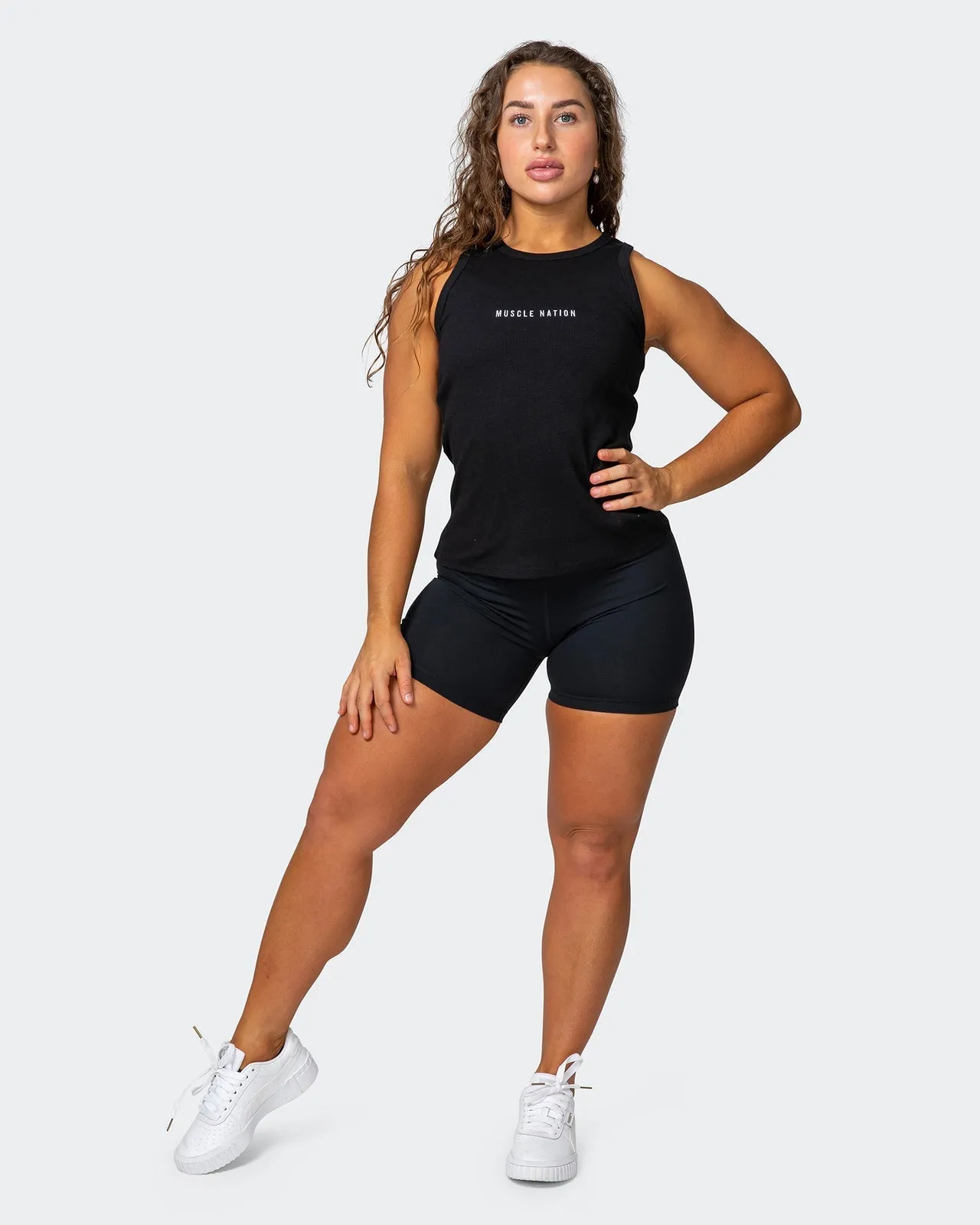 Stabilise Rib Tank - Black