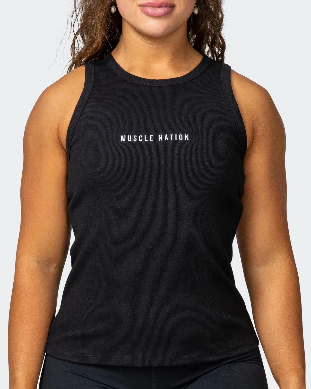 Stabilise Rib Tank - Black