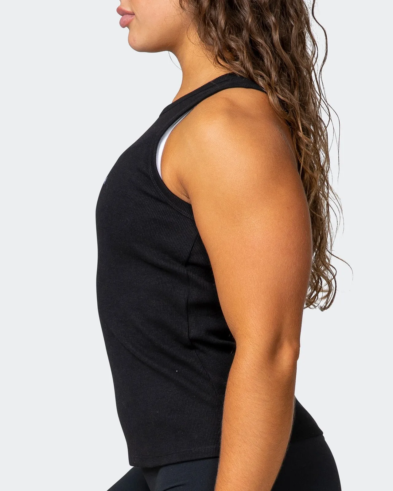 Stabilise Rib Tank - Black