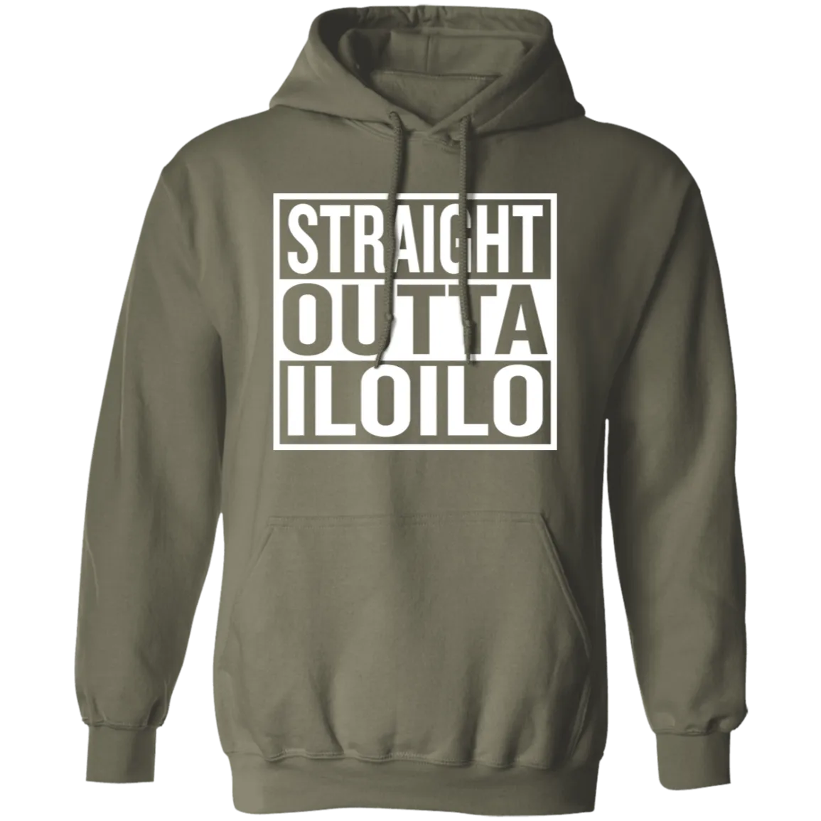 Straight Outta Iloilo Unisex Pullover Hoodie