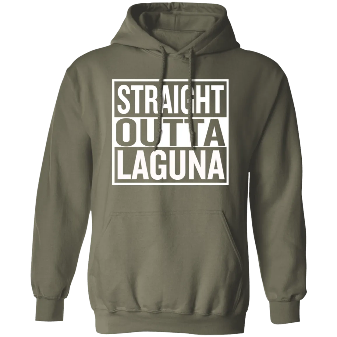 Straight Outta Laguna Unisex Pullover Hoodie