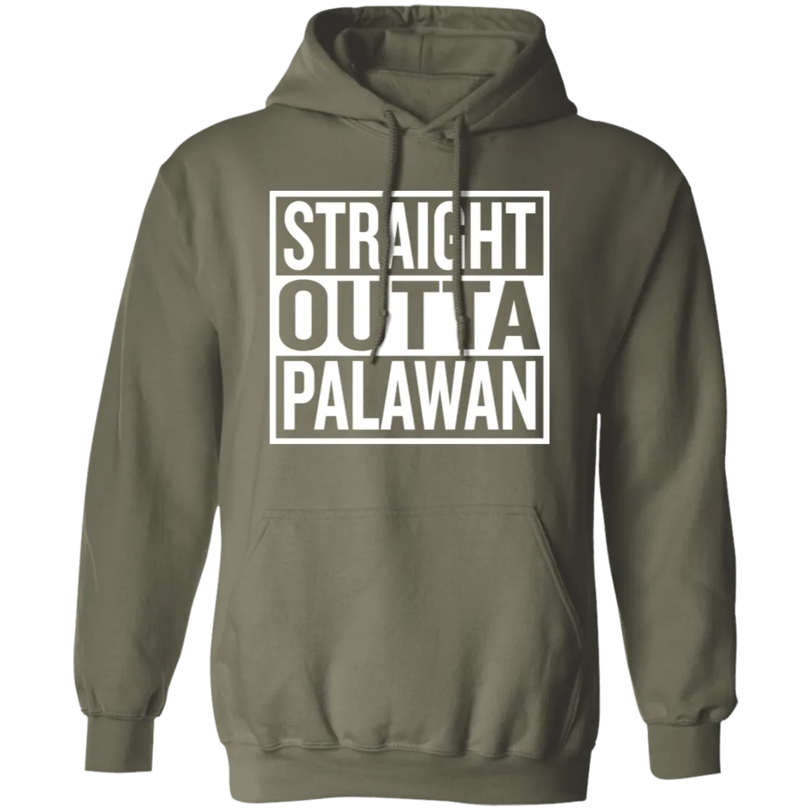 Straight Outta Palawan Unisex Pullover Hoodie