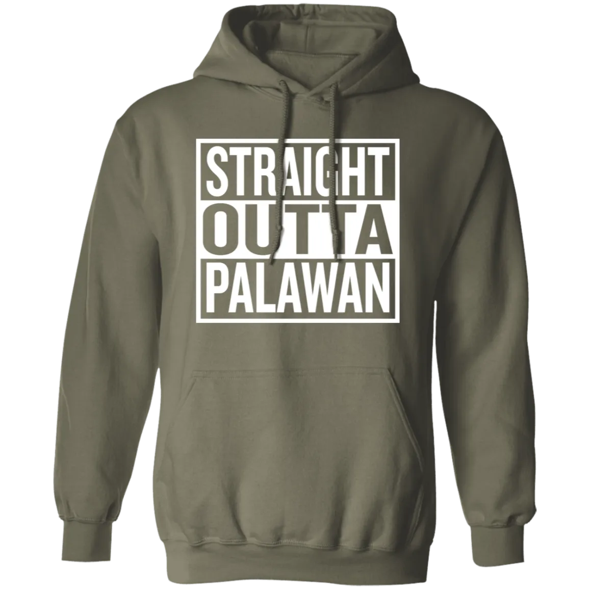 Straight Outta Palawan Unisex Pullover Hoodie