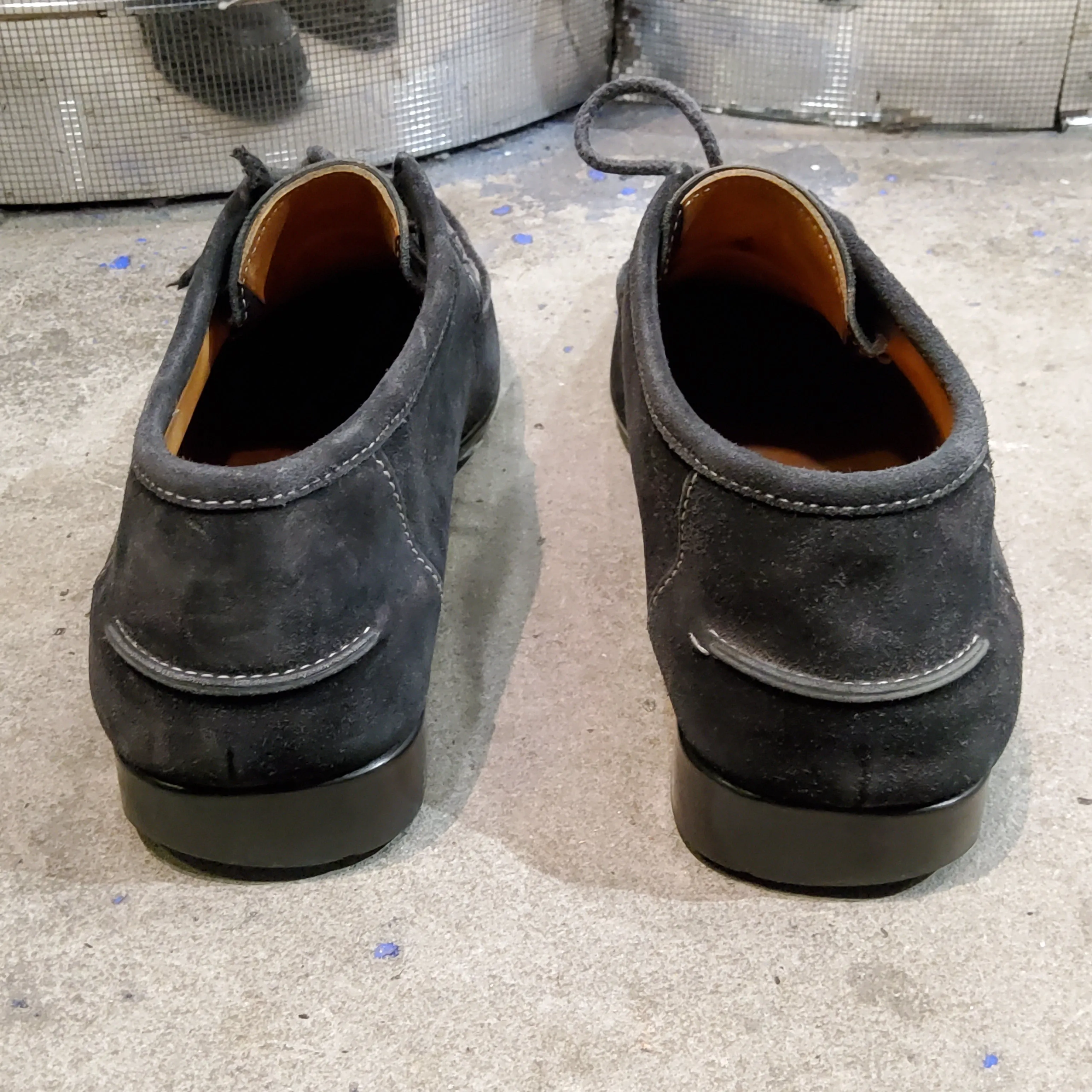 Suede Derby Shoes