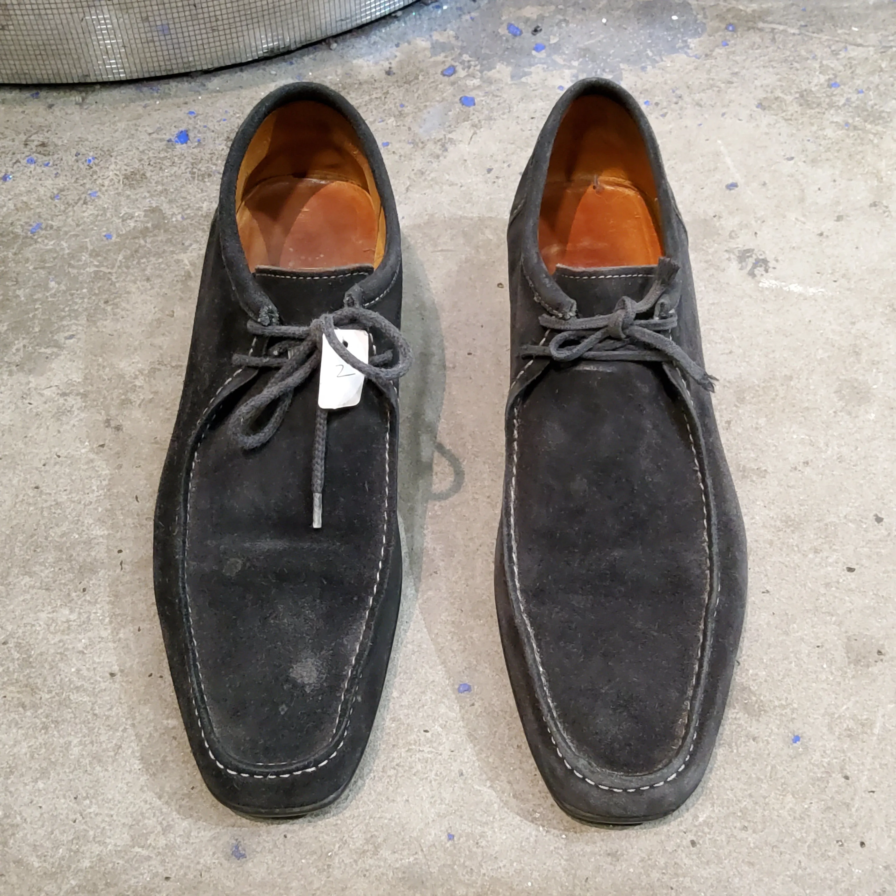 Suede Derby Shoes