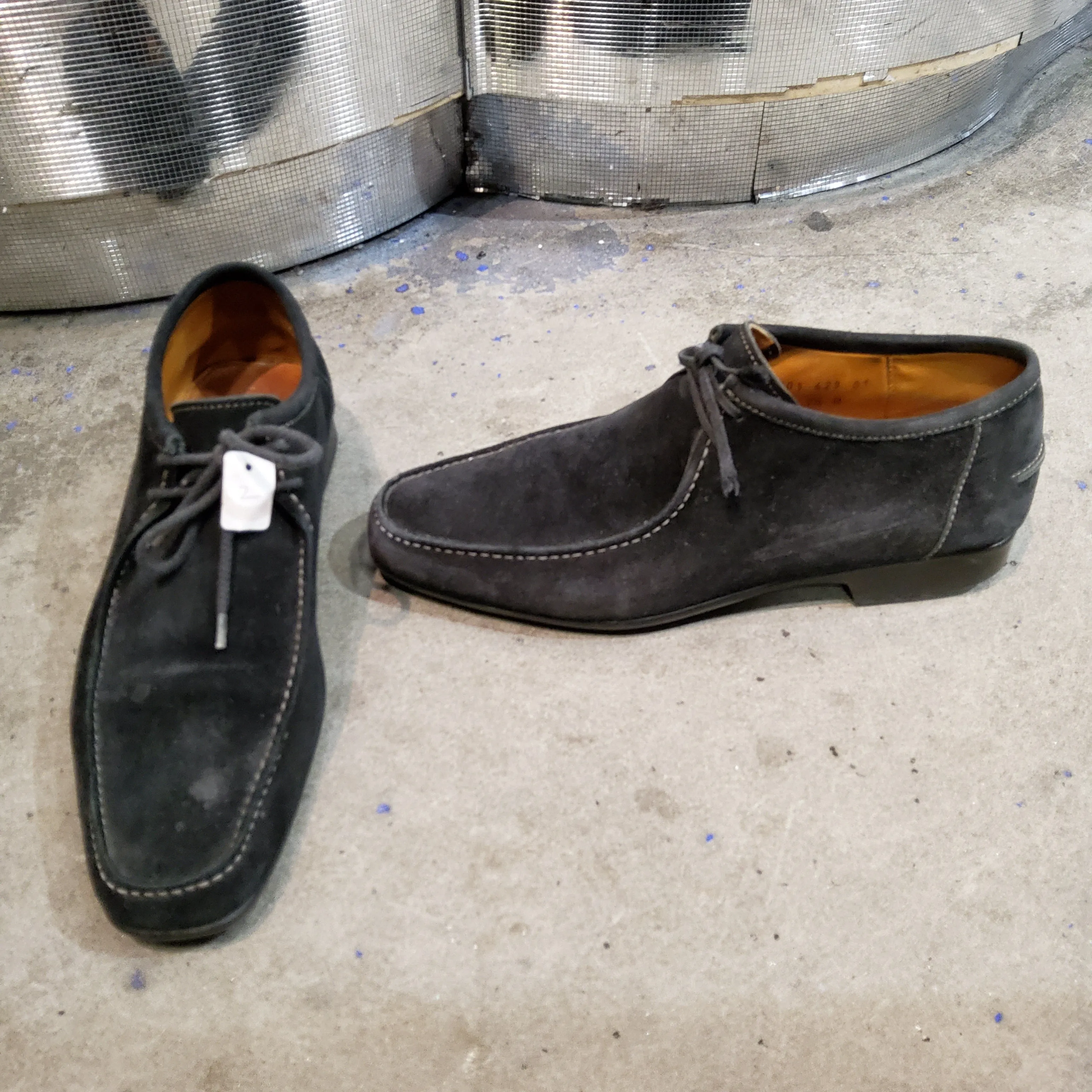 Suede Derby Shoes