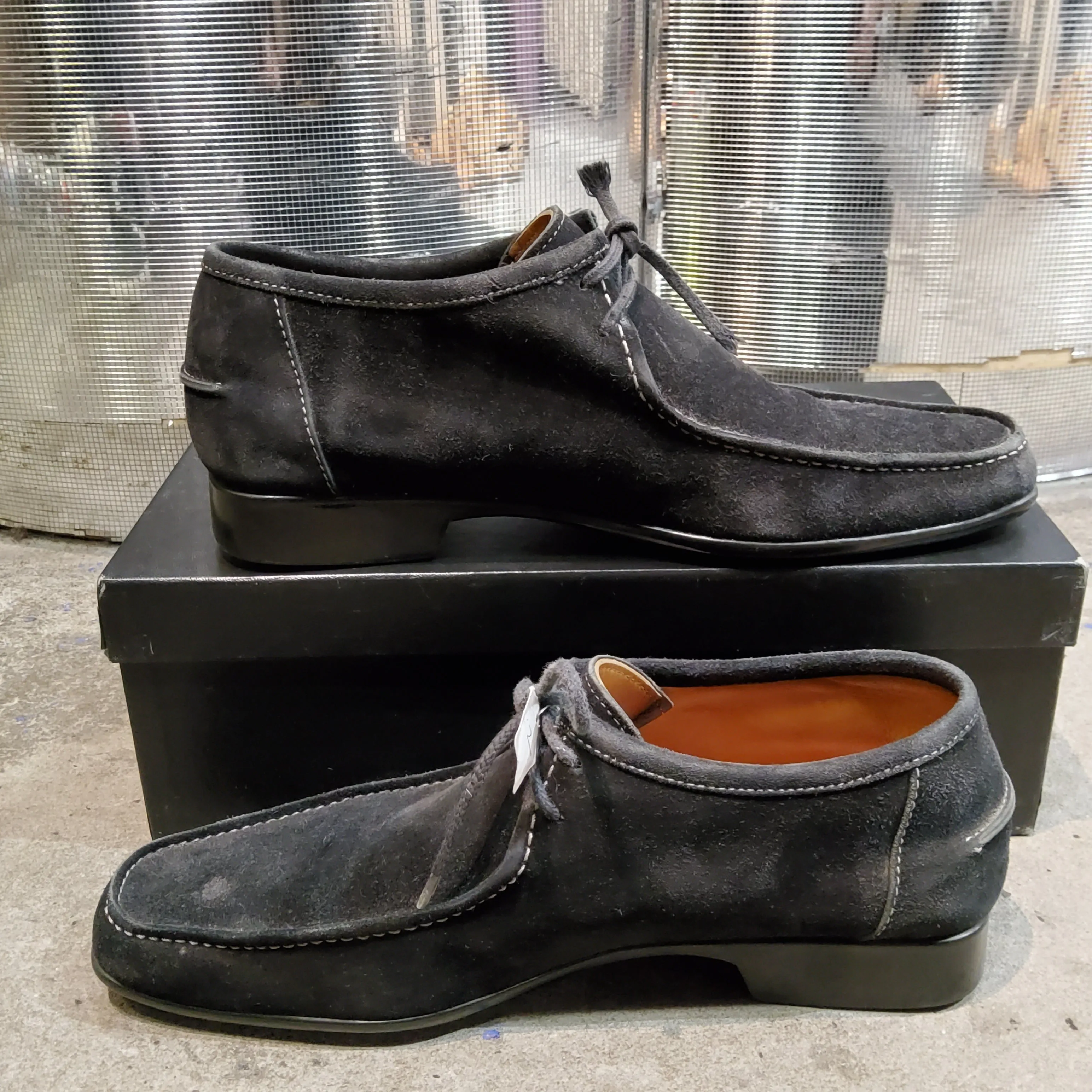Suede Derby Shoes