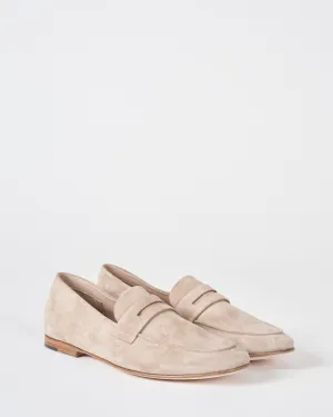 suede loafer