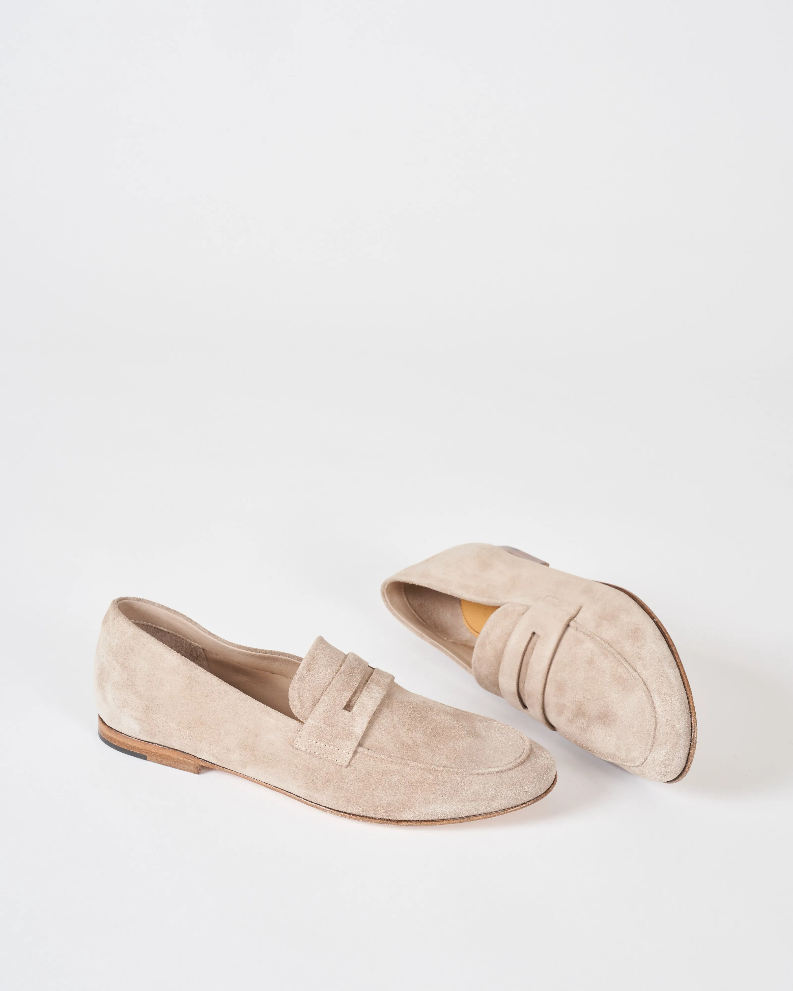 suede loafer