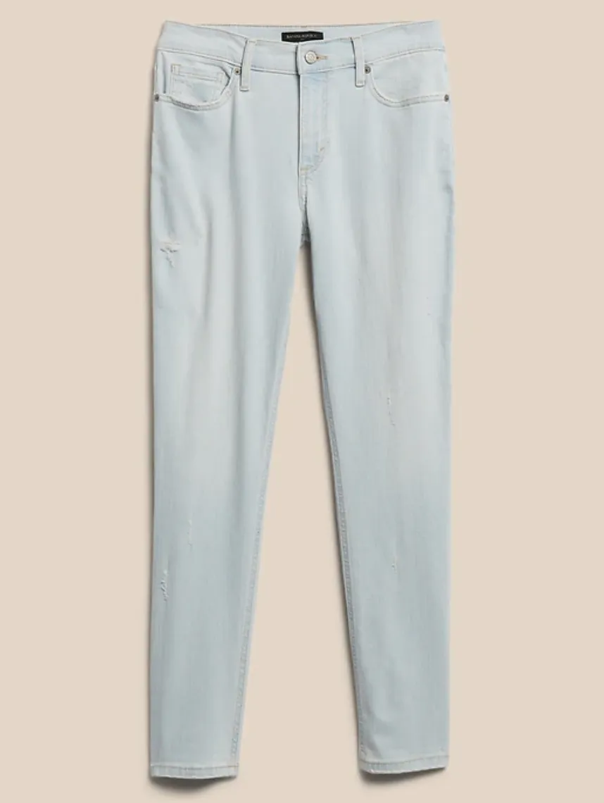 Sun Faded Girlfriend Jean
