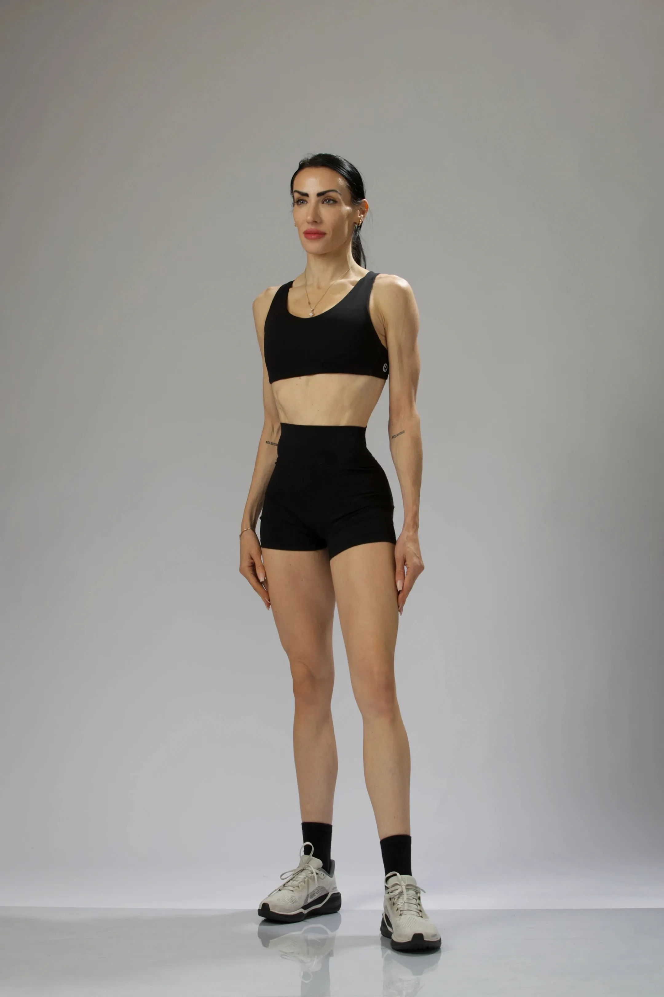 Swoop Neck Racerback Sports Bra