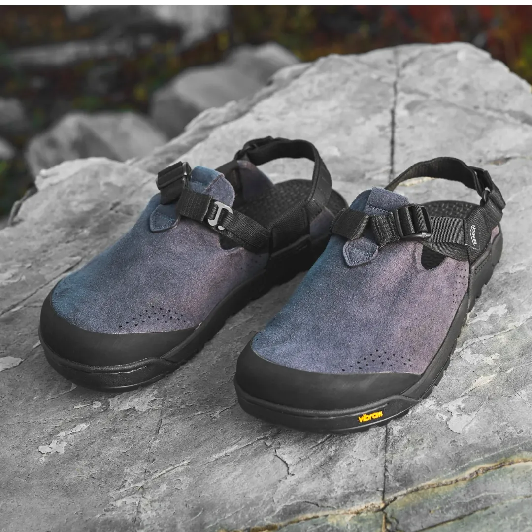 Synthetic Suede Mountain Clog