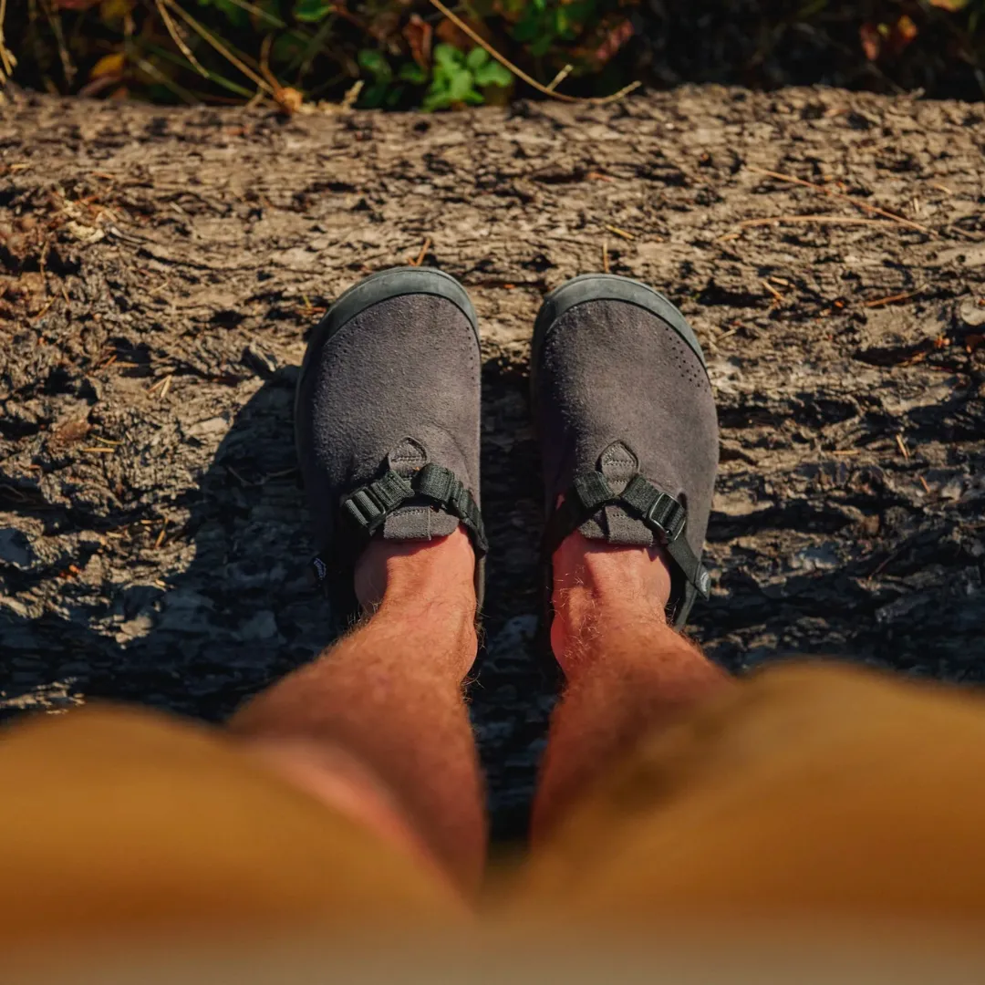 Synthetic Suede Mountain Clog