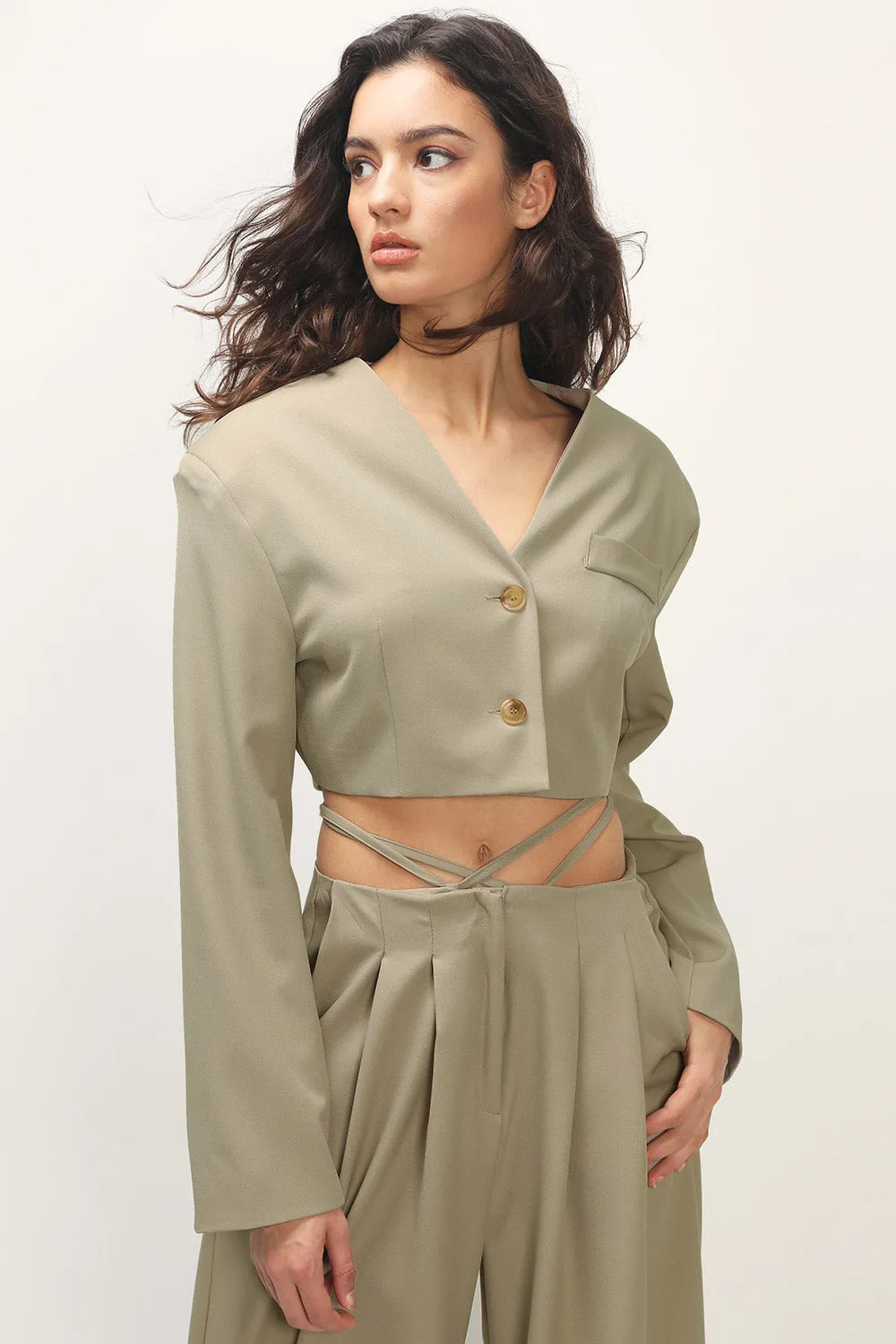 Talia Cropped Jacket