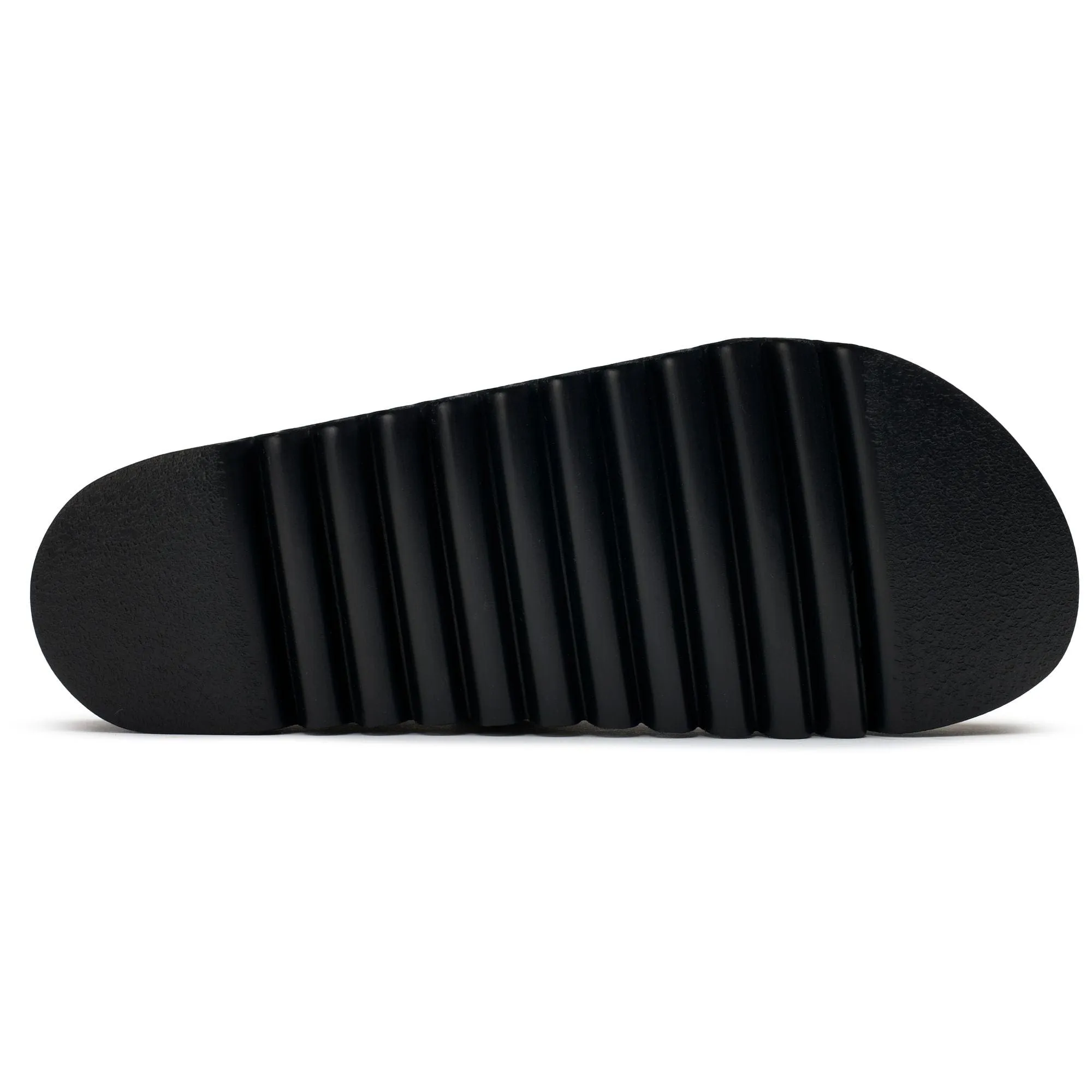 Taro Comfort Women's Vegan Footbed Slippers | Black