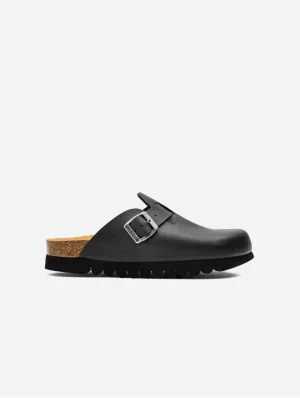 Taro Comfort Women's Vegan Footbed Slippers | Black