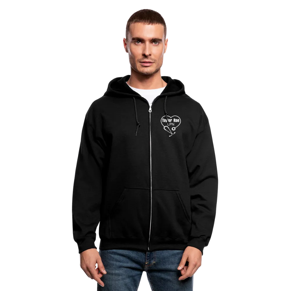 Taylor Rae LPN Men's Zip Hoodie