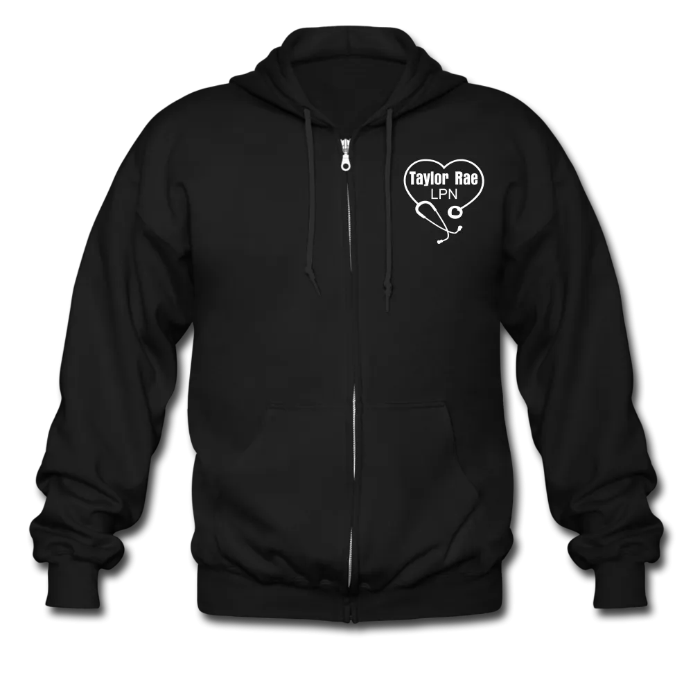 Taylor Rae LPN Men's Zip Hoodie