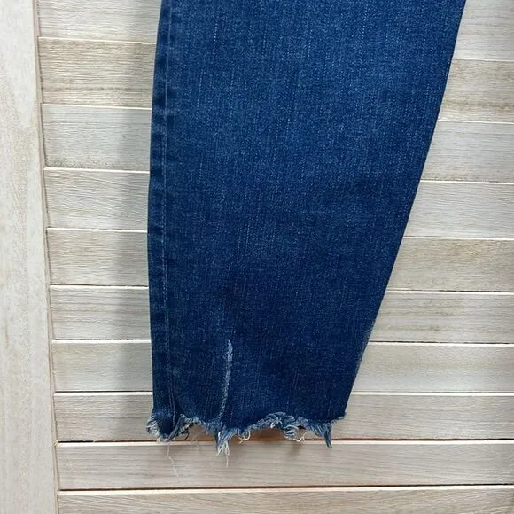 Ted Baker London Catrina Distressed Hem Skinny Jeans 30