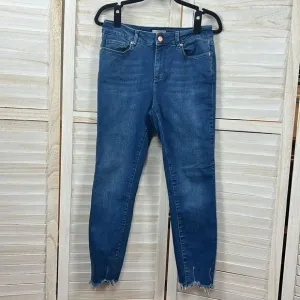 Ted Baker London Catrina Distressed Hem Skinny Jeans 30