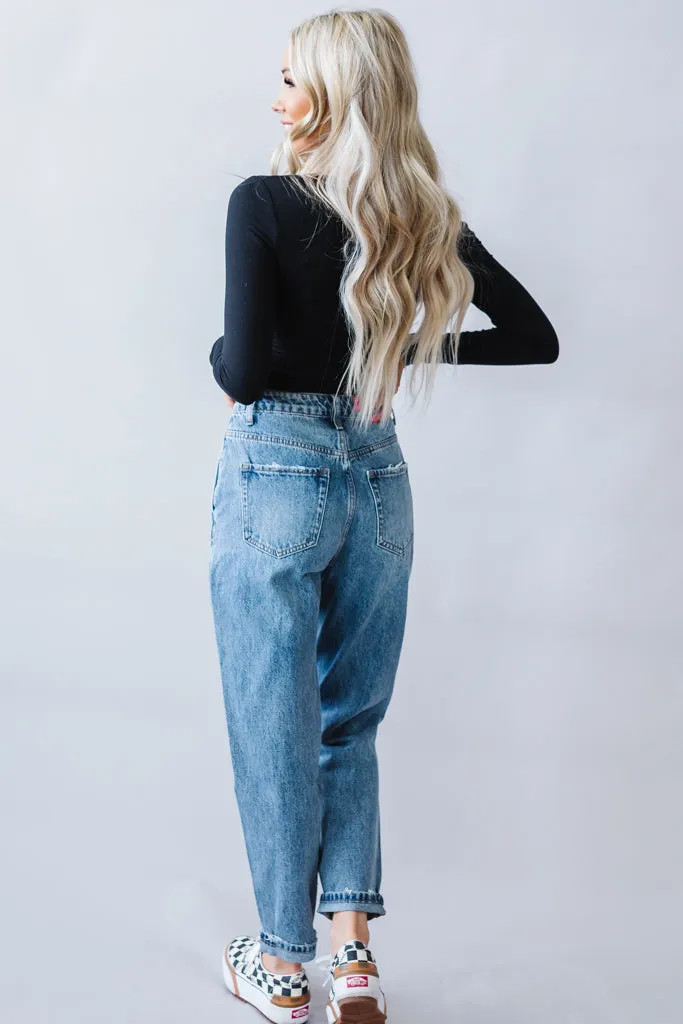 Tess High Rise Slouchy Jean