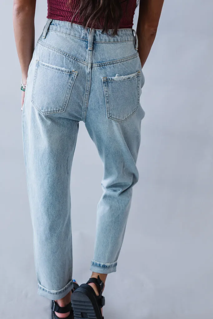 Tess High Rise Slouchy Jean