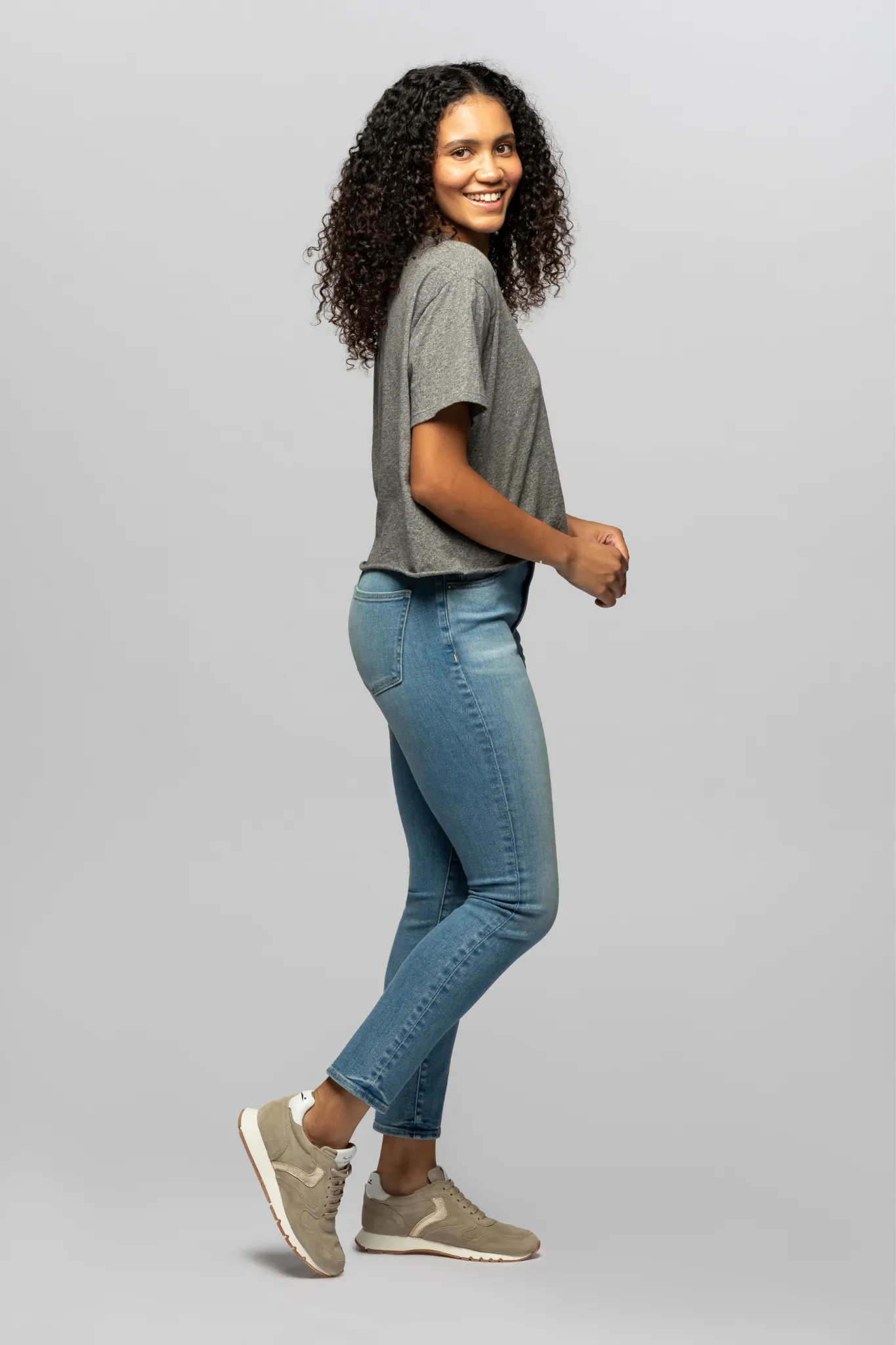 The Athletic Skinny - Sunwashed Indigo