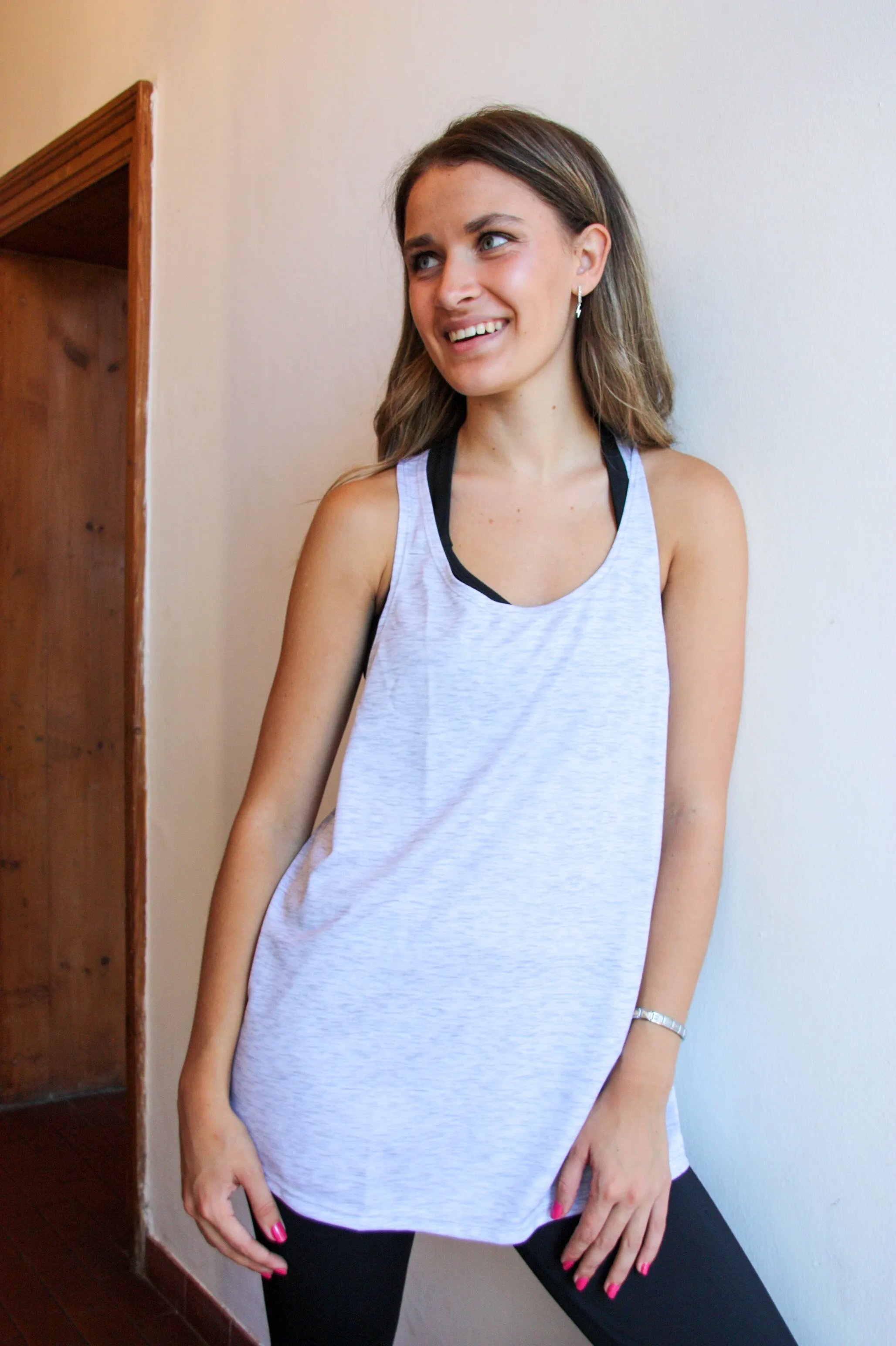 THE BELLA TANK | GREY