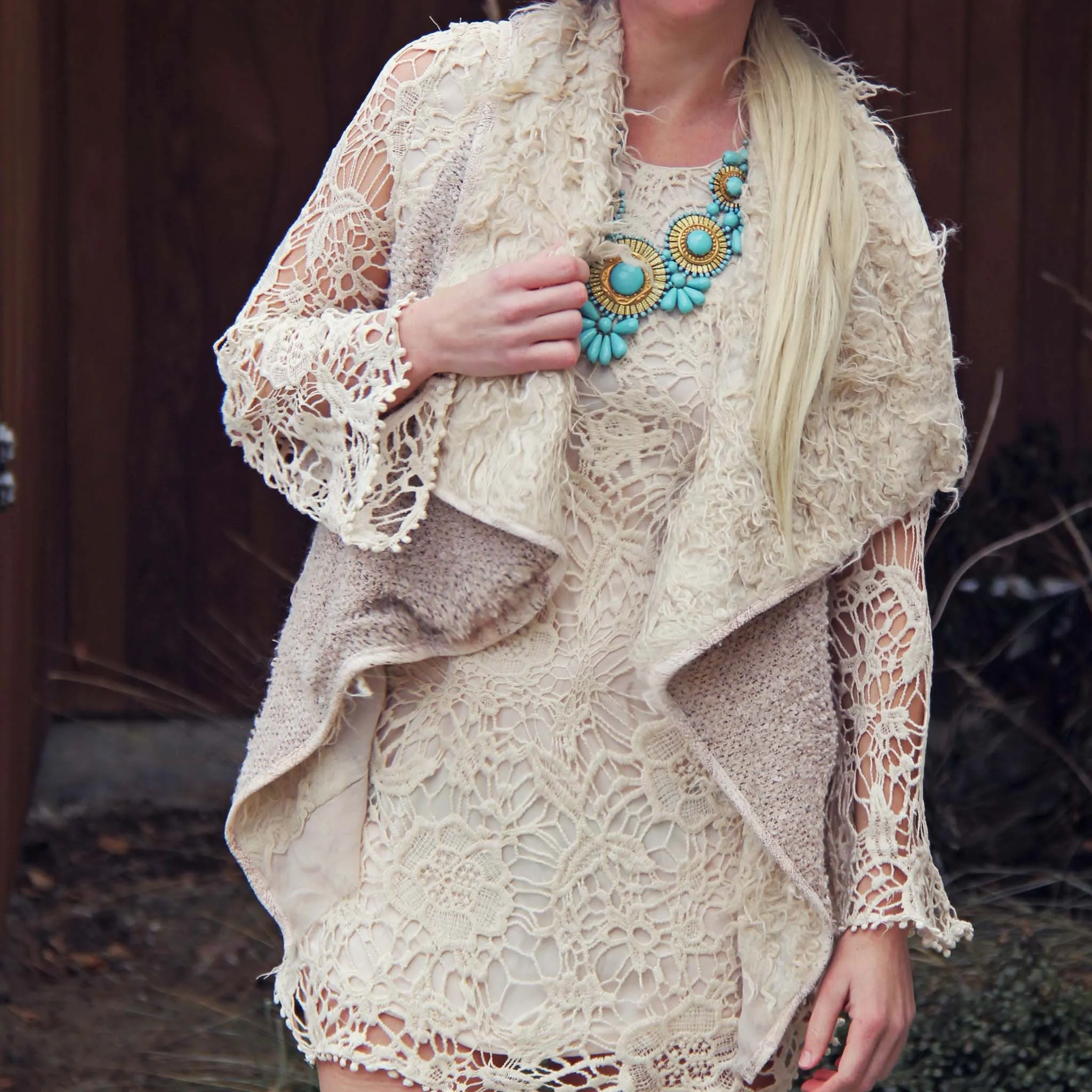 The Highland Faux Fur Vest