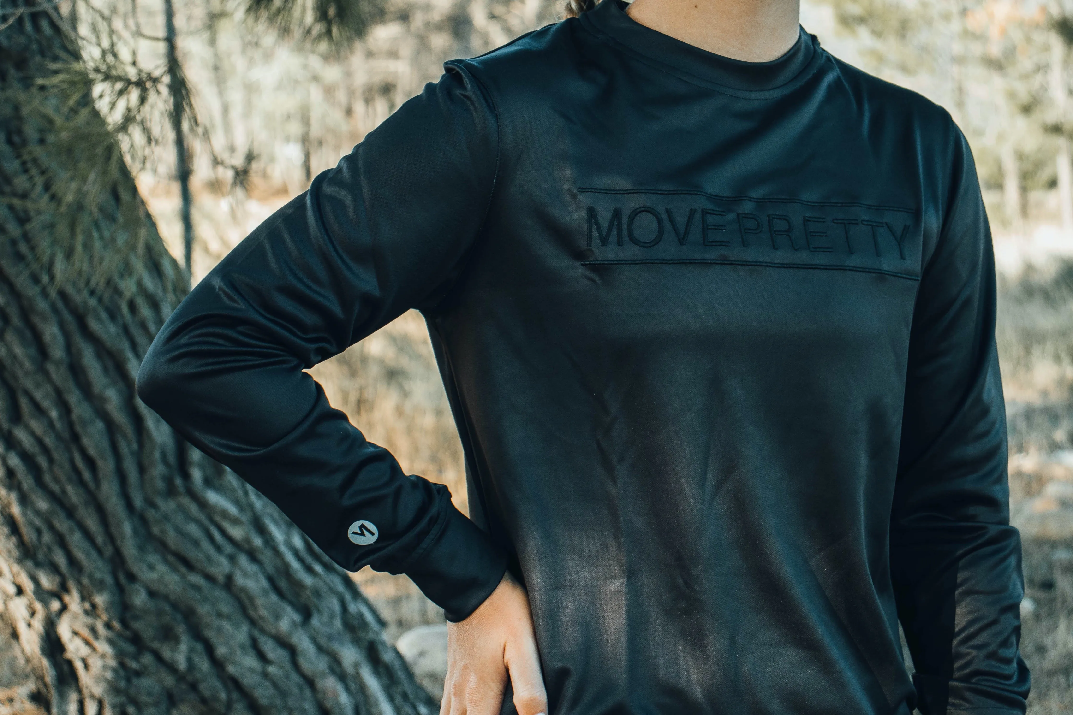 THE JESS CREWNECK TOP | BLACK