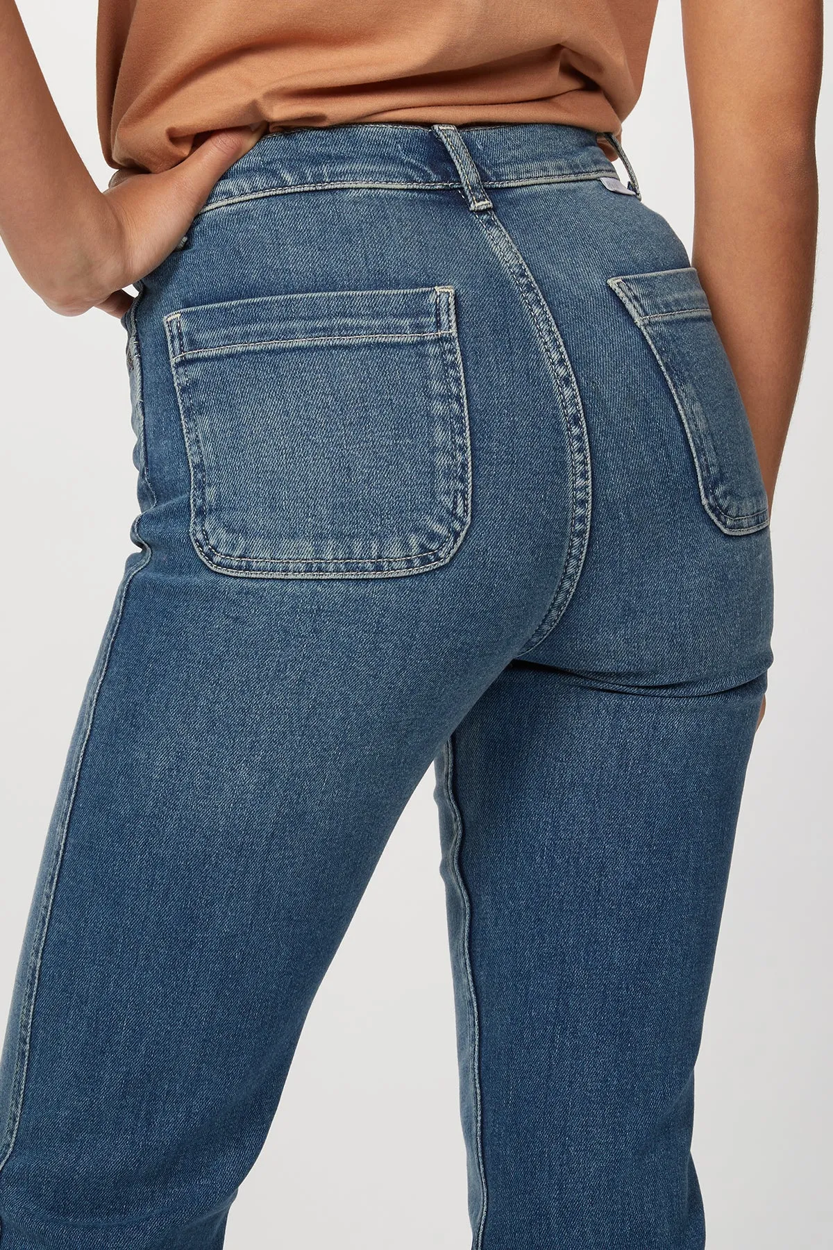 THE RICKY HIGH-RISE FLARED JEANS