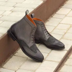 The Steel Grey Custom Boot