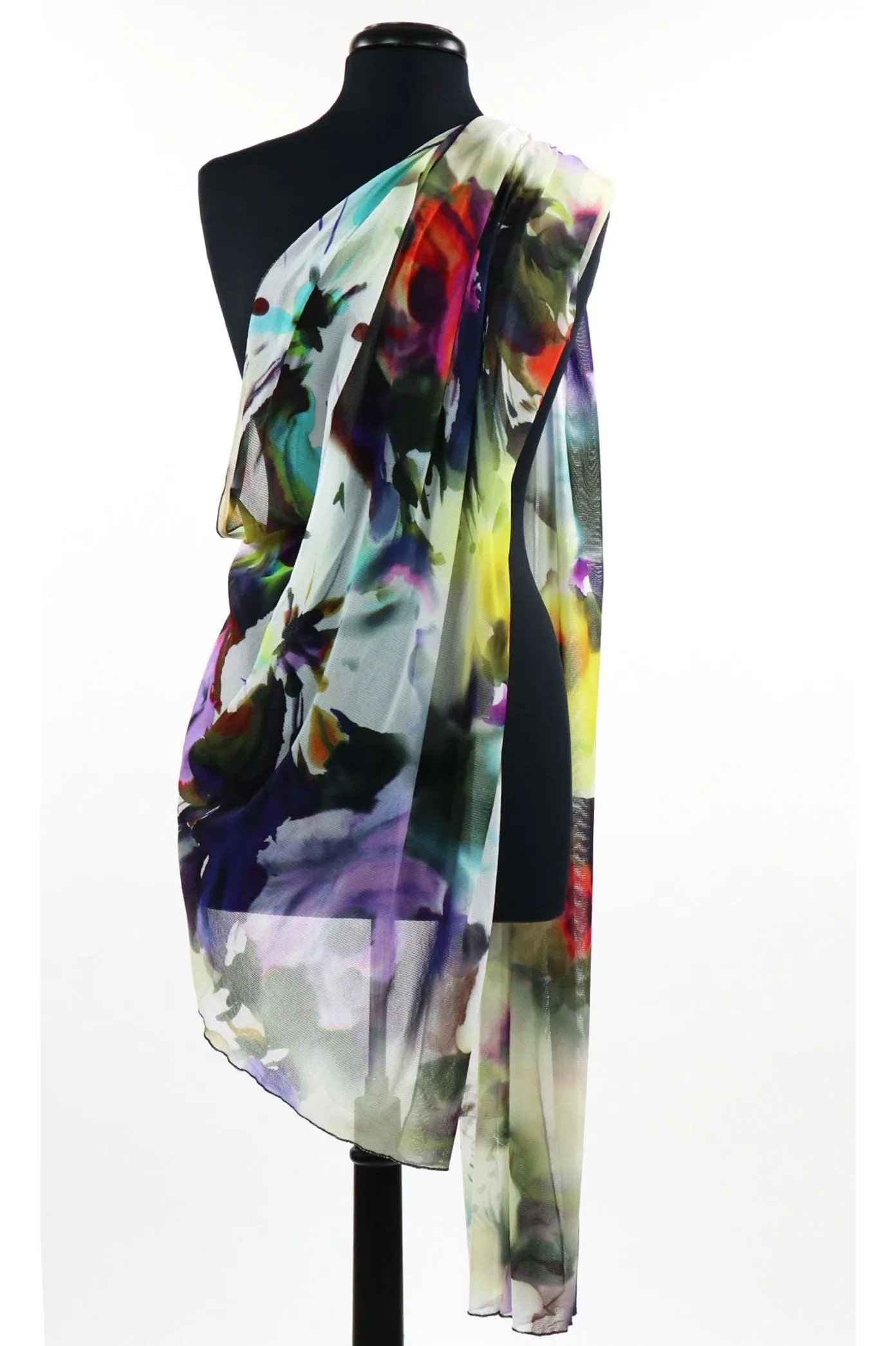 TIFFANY Sheer Long and Wide Shawl