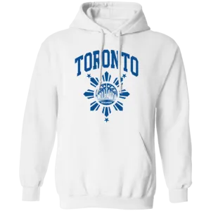 Toronto with Sun and Stars Unisex Pullover Hoodie