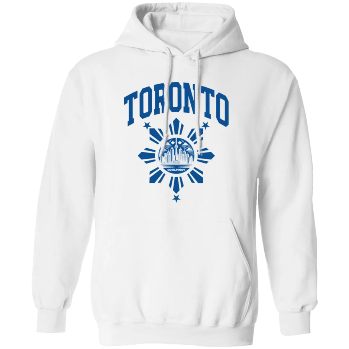 Toronto with Sun and Stars Unisex Pullover Hoodie
