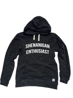Triblend Fleece Pullover Hoodie Shenanigan Enthusiast - Trending Sweatshirt - Funny Hoodie