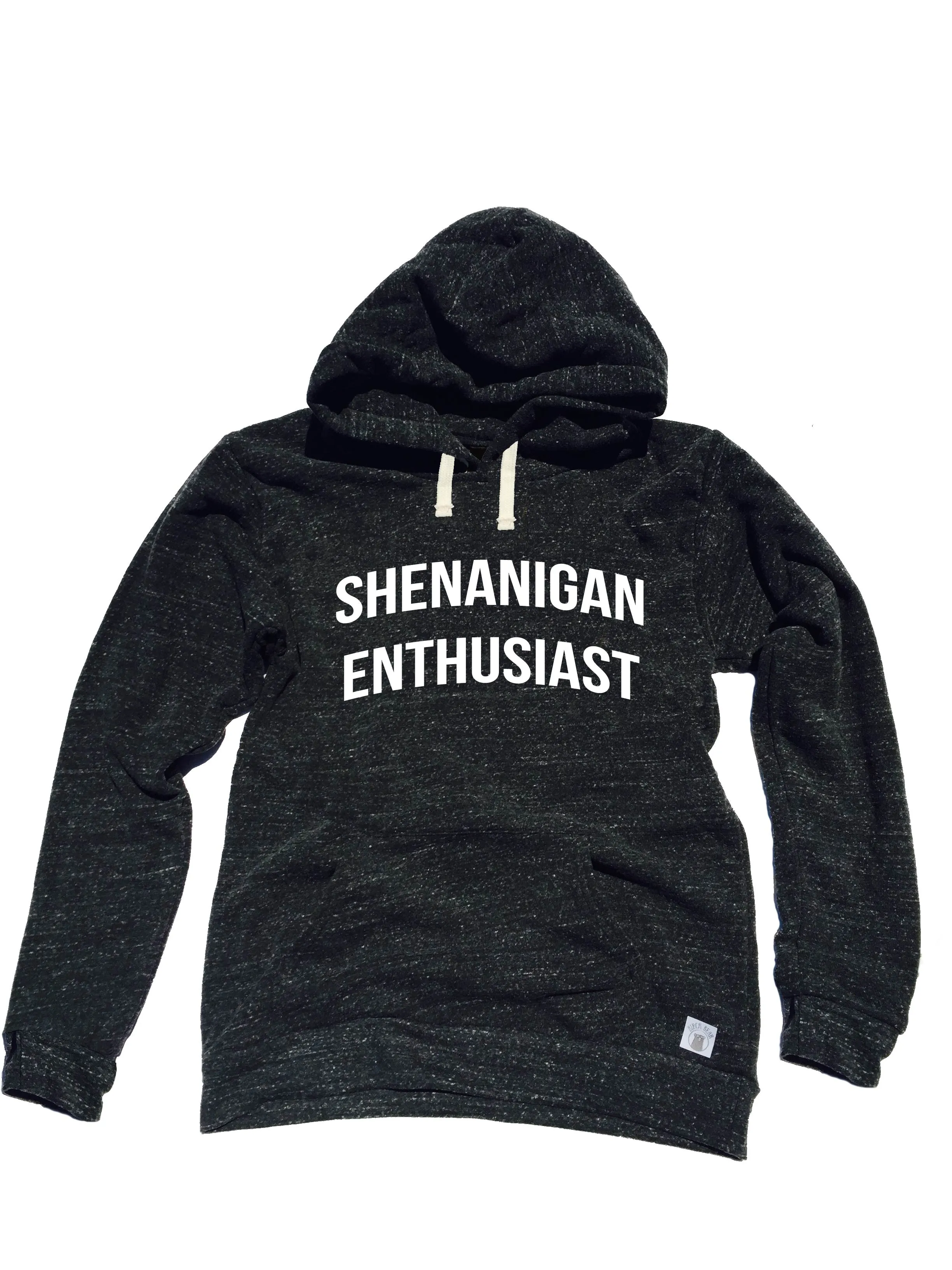 Triblend Fleece Pullover Hoodie Shenanigan Enthusiast - Trending Sweatshirt - Funny Hoodie