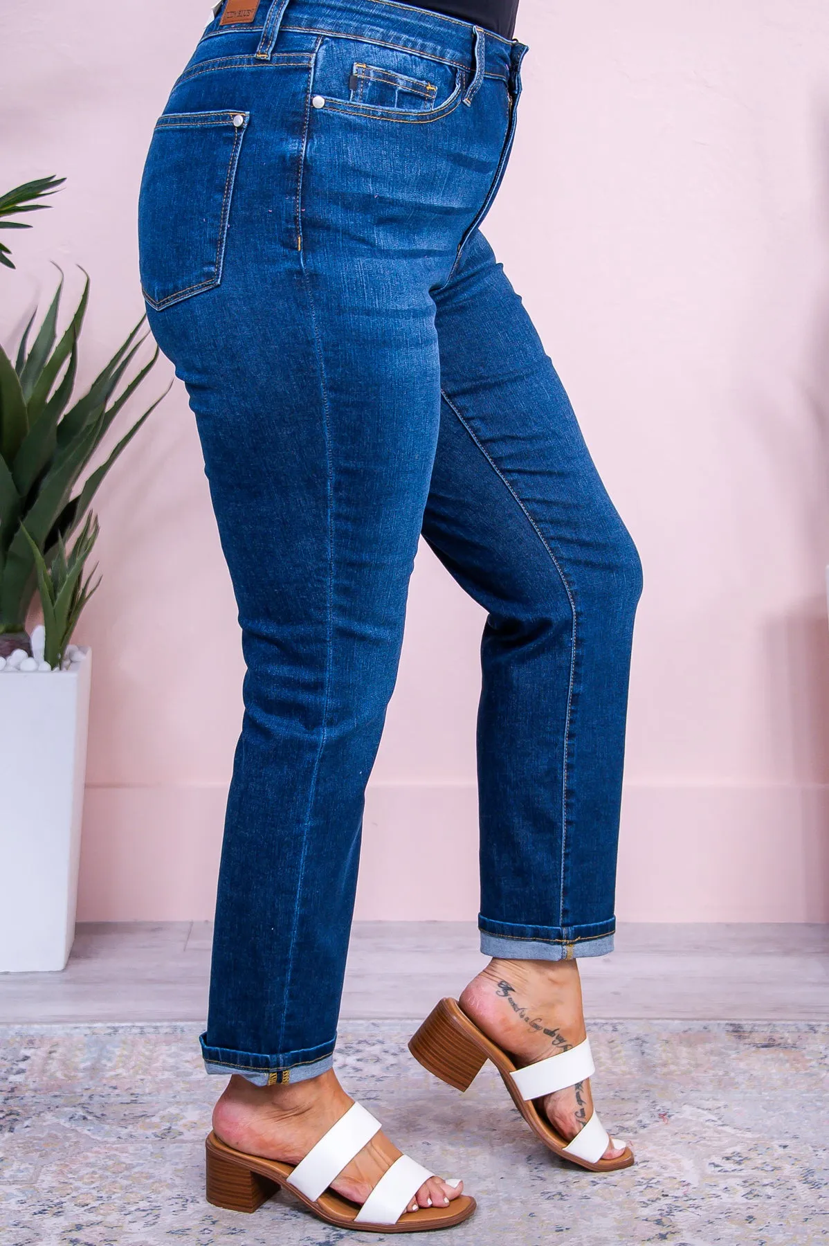 Trudy Dark Denim Jeans - K1161DDN