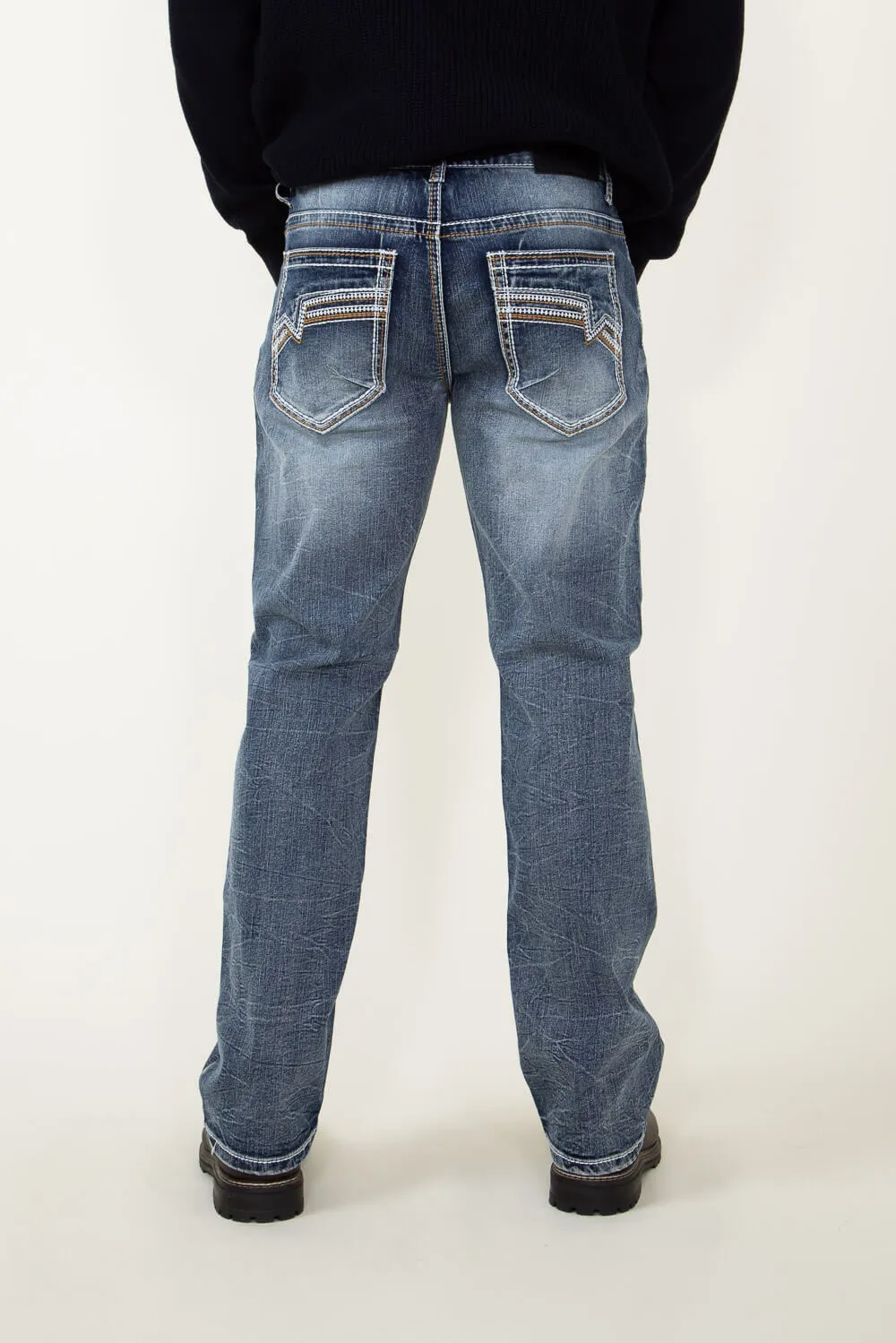 True Luck Camillo Bootcut Jeans for Men | TL22031608