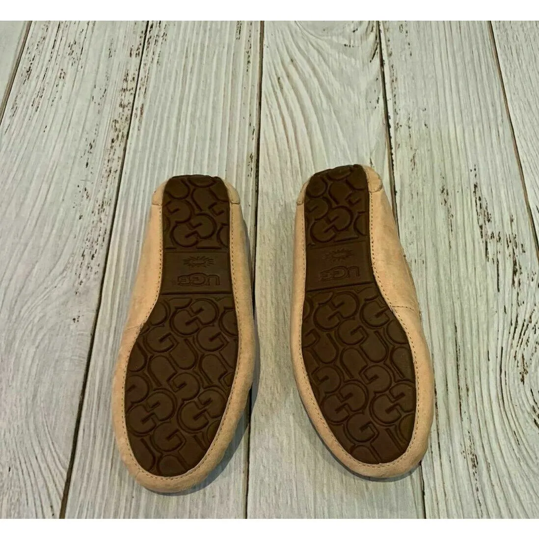 UGG Australia DAKOTA Chestnut SHEEPSKIN MOCCASIN 5612 Women's Shoes Size 9