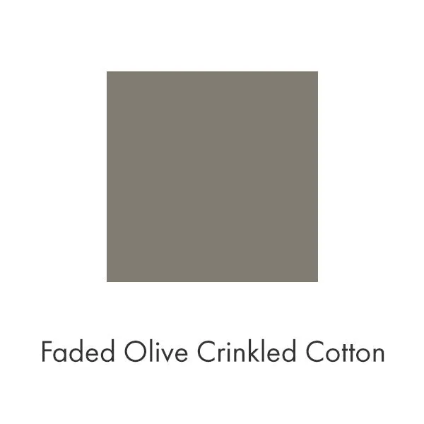 Underpinning in Rosewood Crinkled Cotton