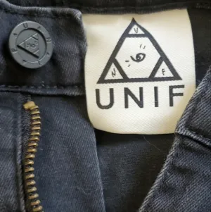 UNIF faded black skinny jeans size 25