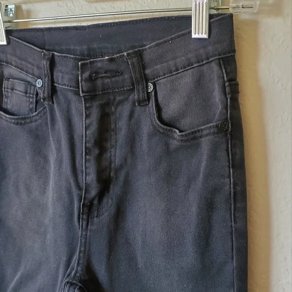 UNIF faded black skinny jeans size 25